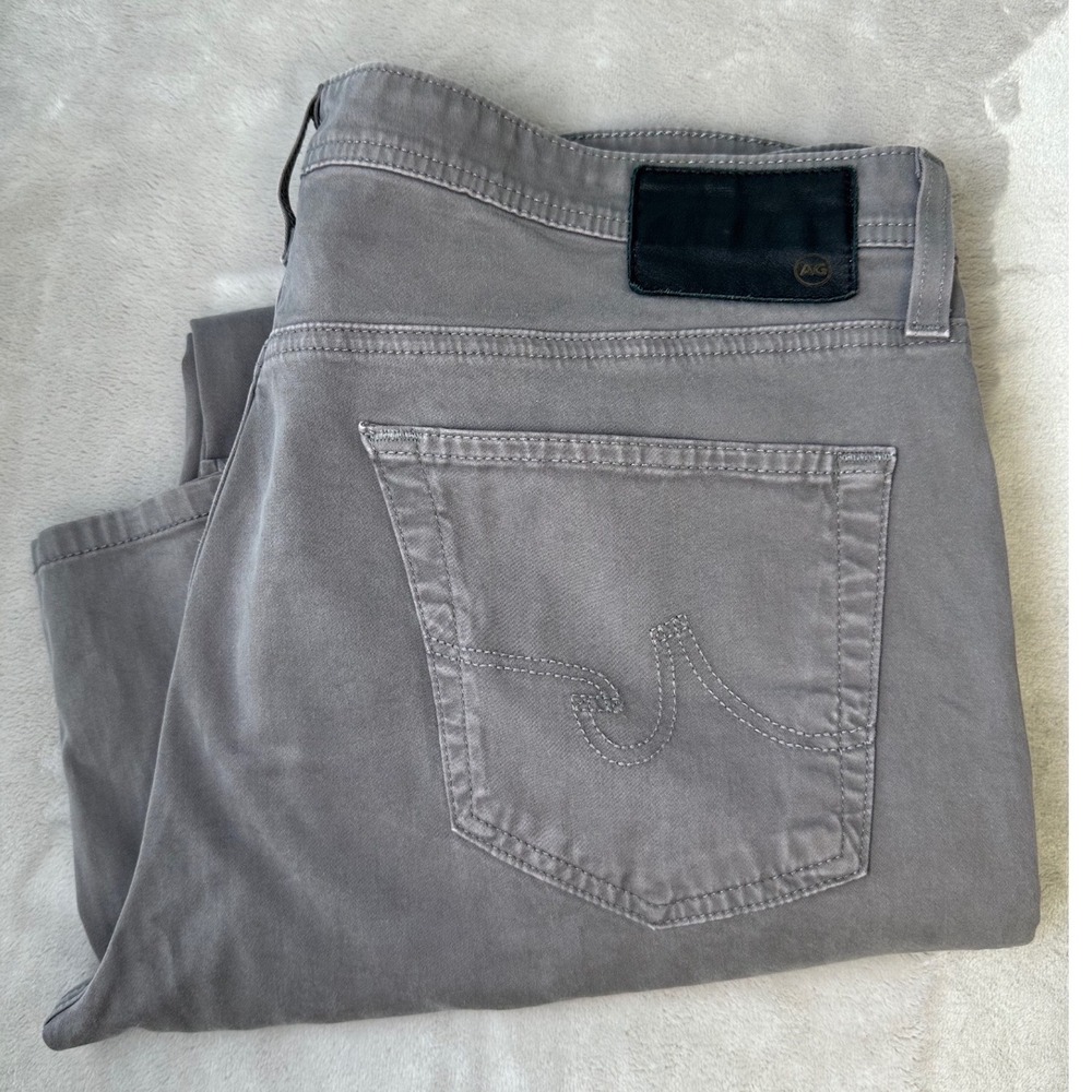 AG Adriano Goldschmied Pants Men's 36x30* The Graduate Tailored Leg Grey Chino